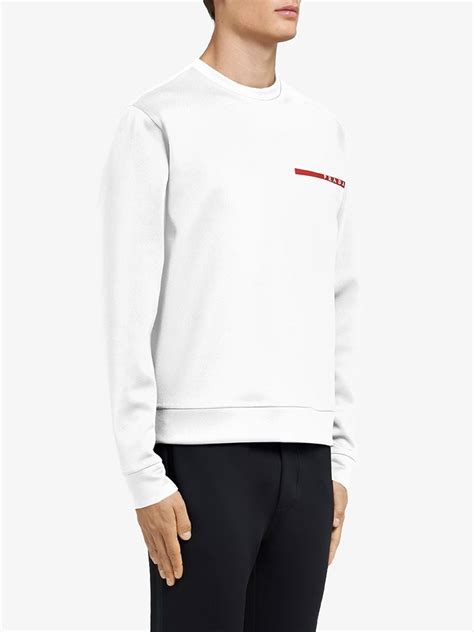 Prada linea rossa sweatshirt